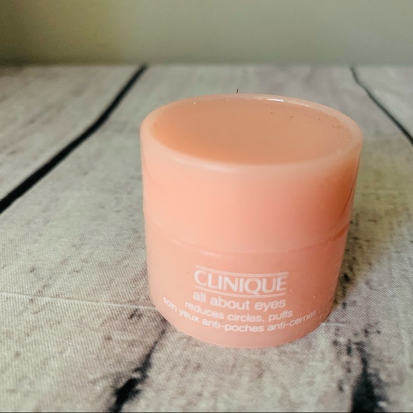 Clinique Other - 2/13$ 🌺 Clinique All About Eyes Reduces Circles, Puff  0.17oz/5ml